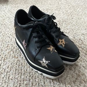 COPY - STELLA MCCARTNEY SNEAK-ELYSE STAR PLATFORM SNEAKERS